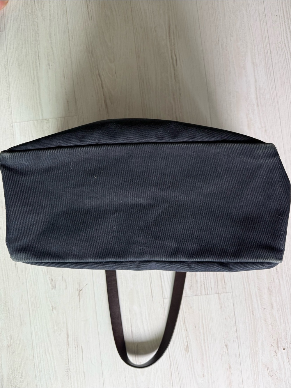 Filson Rugged Twill Zipper Tote Laptop Gym Bag Navy Made in USA Unisex Key Clip - Picture 8 of 16